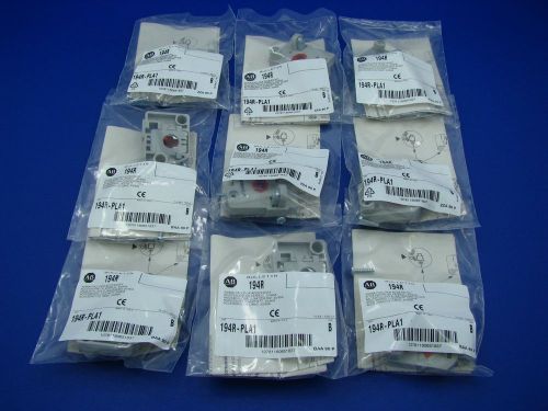 Allen bradley disconnect switch padlock accessory - lot of 9  194r-pla1 for sale
