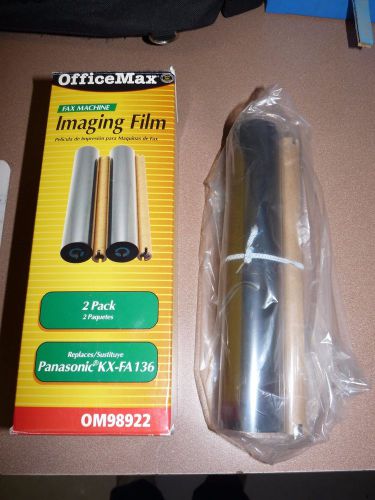 Office Max Fax Machine Imaging Film OM98922 - Panasonic KX-FA136