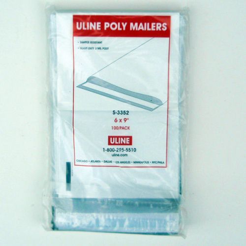 200 Poly Mailer Uline S3352 6x9 3 mil