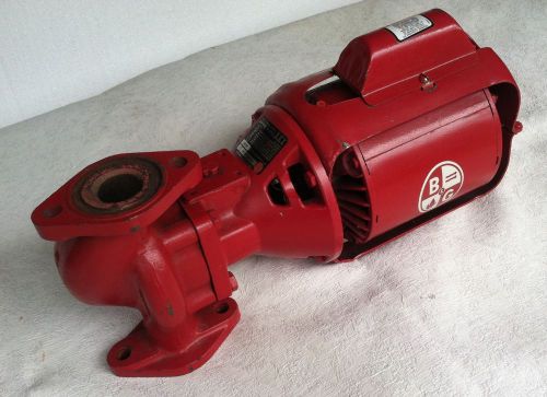 Bell &amp; gossett 106189 series 100 nfi cast iron booster pump 1/12hp 1725rpm 1ph for sale