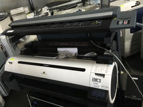 Colortrac cx40 e multi function wideformat scanner  with canon IPF750 plotter