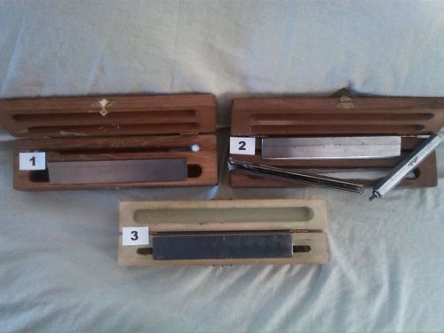 MICROTOME KNIVES - VINTAGE COLLECTION - 12 IN ALL - REDUCED - NEED THEM GONE!