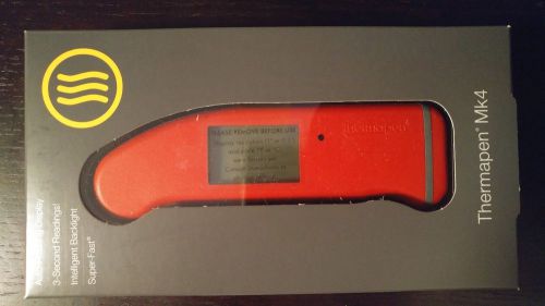 Thermoworks Thermapen MK4 Professional Thermometer NEW in Box!!