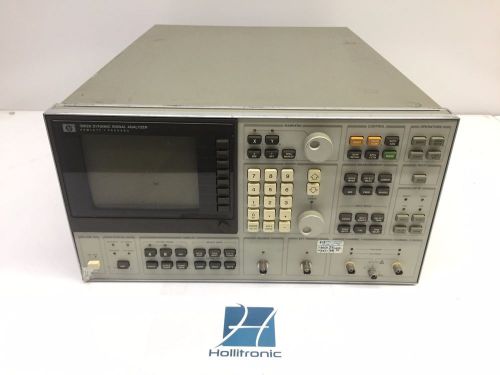 HP 3562A Two Channel Dynamic Signal Analyzer