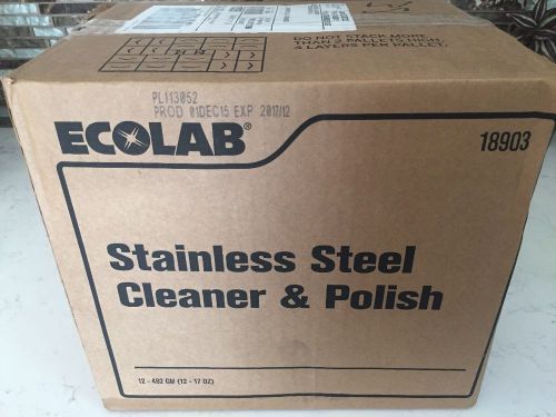 Ecolab Stainless Steel Cleaner &amp; Polish