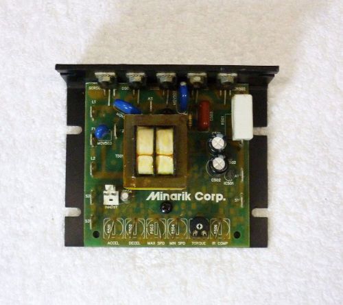 Minarik MM21001A DC Motor Speed Control Board - Input: 115V* 50/60 Hz* 1 PH* 8A