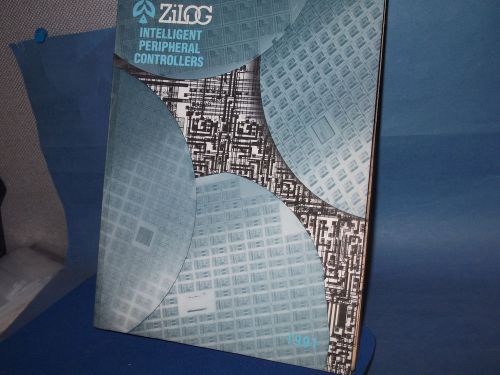 QTY-1 ZILOG Databook INTELLIGENT PERIPHERAL CONTROLLERS 1991 RARE VINTAGE