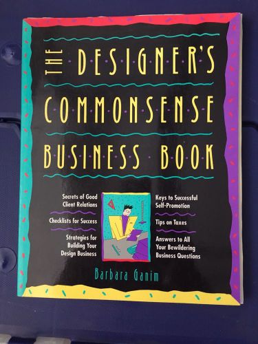 Designers common sense book for sale