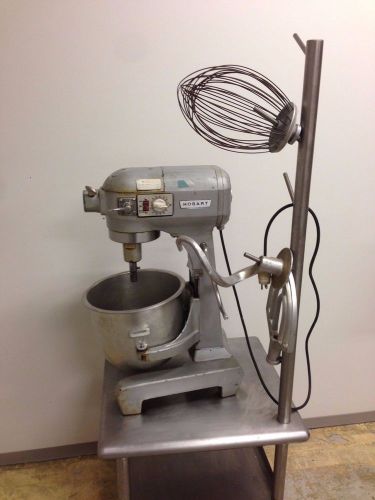 Hobart AS-200-T Mixer 3 Attachments &amp; Bowl  Fully Functional