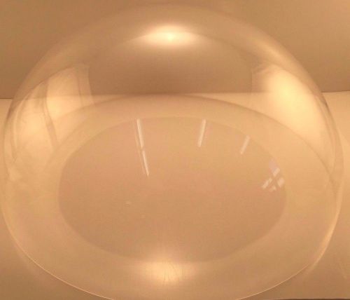 Usa ** acrylic dome / plastic hemisphere - clear - 18&#034; diameter with no flange for sale