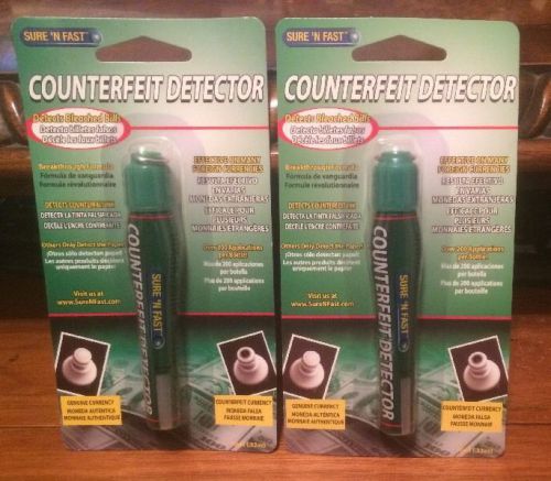 Sure N Fast Counterfeit Detector - Set of 2