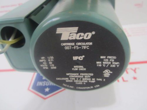 USED TACO 007-F5 CIRCULATOR PUMP