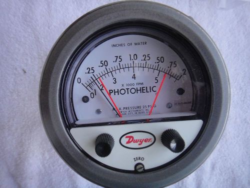 New dwyer photohelic pressure switch series a3000     3002av    3002avc for sale