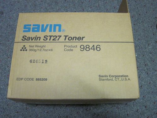 6PK Genuine Savin 9922DP 9927DP SLP27 SLP32 Series 9846 Toner ST27 885209