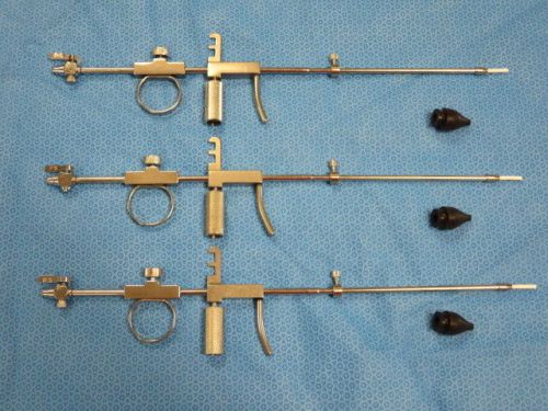 3qty carefusion v. mueller gl2360 kahn uterine trigger cannulas with accessories for sale