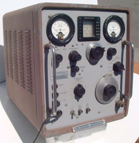 Hp vhf signal generator vintage model 608c 10-408 mc megacycles for sale