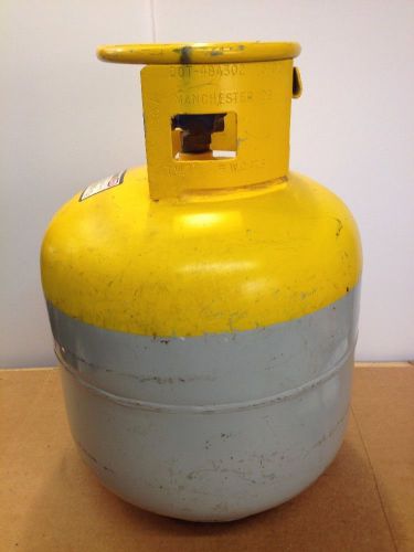 Refrigerant Recovery Reclaim Tank Jug with 21 Pounds R-22