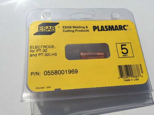 ESAB 0558001969 ELECTRODE for PT-32/32LHS - QTY 5