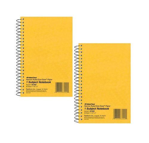 Maven Gifts: National Brand Brown Board Cover 1-Subject Notebook 2-Pack  Narr...