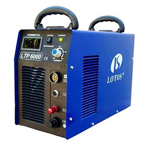 Lotos technology ltp6000 60amp non-touch pilot arc plasma cutter, blue, 3/4&#034; for sale