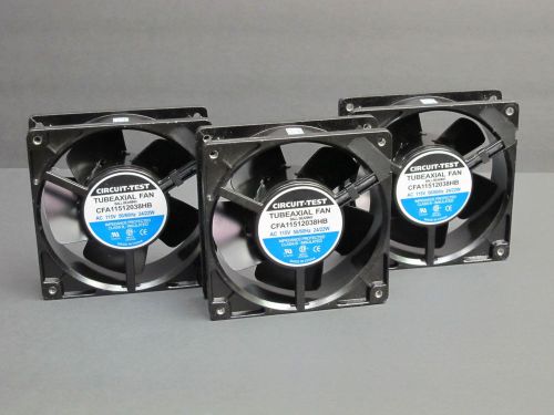 Circuit-test tubeaxial fan cfa11512038hb 115v qty of 3 for sale