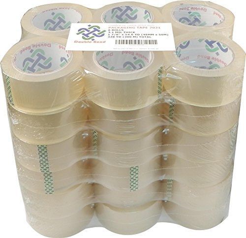 36 rolls real thick (3.1 mil) double bond commercial grade heavy duty packing for sale