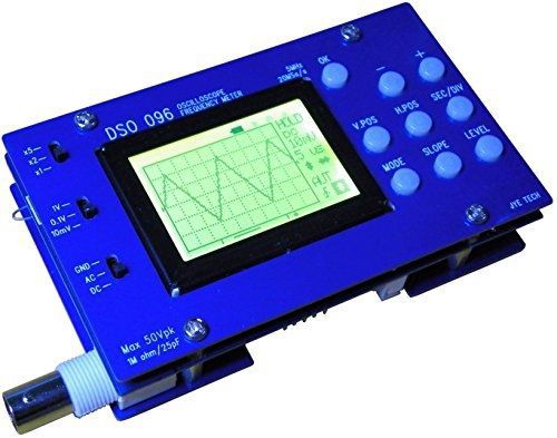 JYETech Digital LCD Oscilloscope JYE Tech 096 with Frequency Meter. Assembled.