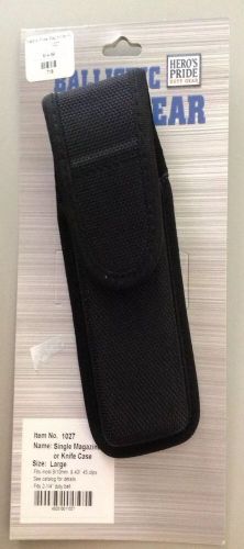New hero&#039;s pride nylon molded single magazine or knife case large duty gear for sale