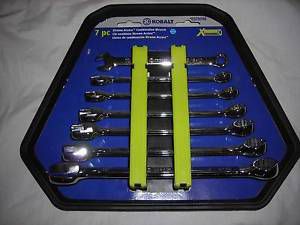 Kobalt 7 pc xtreme access combination wrench set #0379798 for sale