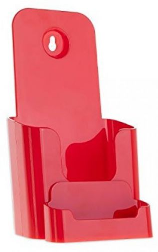 Source One 4 X 9 Inches Tri Fold Brochure Holder With Business Card Holder (40