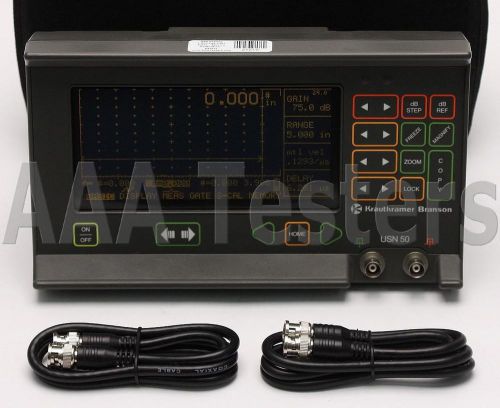 KrautKramer USN50 Ultrasonic Flaw Detector Thickness Gauge USN-50
