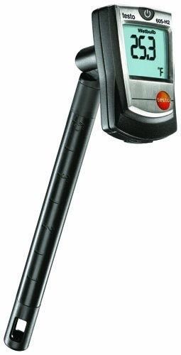 Testo 0560 6054 digital humidity stick with wet bulb, 0 to 100 percent rh range for sale