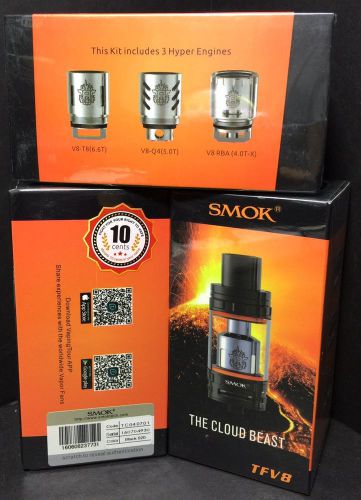 SMOK TFV8- THE CLOUD BEAST TANK- 100%Authentic