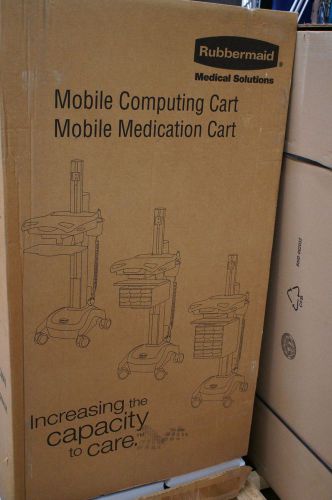 New Rubbermade Medical Solutions Mobile Computing LCD Cart FG9M3800A55 M38