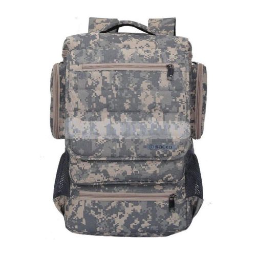 Large Capacity Luggage &amp; Travel Bags Knapsack Rucksack 17inch Grey