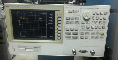 HP Agilent 4291B rf impedance/material analyzer