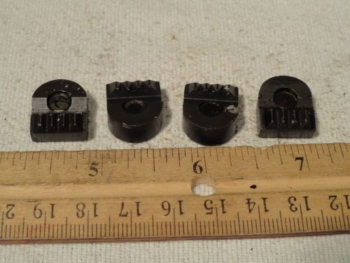4pc FAIRLANE Carbide Angle Grippers 9/16&#034; Wide 3/8&#034; Tall .65&#034; Long #10-32 Hole