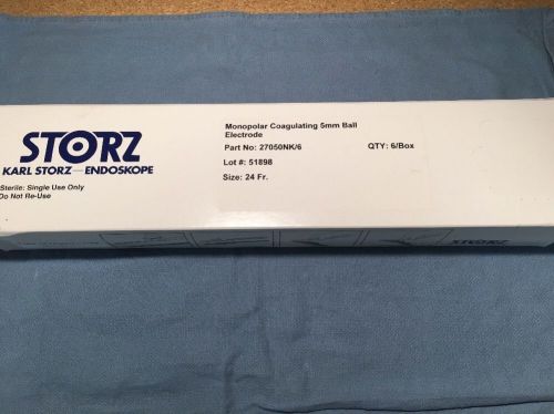 Karl Storz 27050NK/6 Monopolar Electrode, Box Of 6