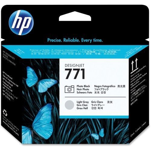 New HP CE020A 771 Printhead Inkjet 1 Each PRINTHEAD HP771 PHTO BLACK/