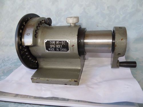 Collet Spin Index C5 SPIN-DEX INDEX FIXTURE - Type PF-5C