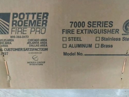 Potter Roemer Fire pro 7000 Series  Brand New in Box!