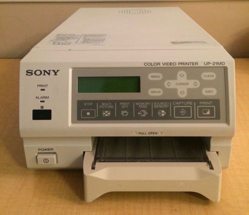 SONY UP-21MDS COLOR MEDICAL VIDEO PRINTER WITH A 30 DAY REPLACEMENT WARRANTY