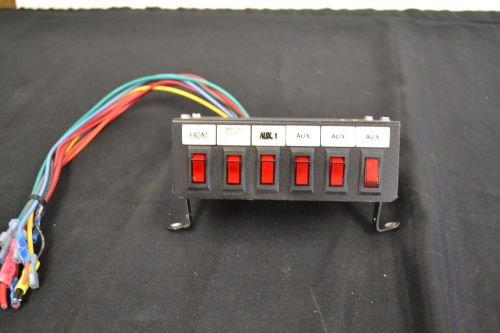 Federal Signal 6-Function 12V Control Switch Box