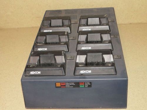 ^^ M/A-COM TRI CHEMISTRY MULTI CHARGER CH-104570 6 BAYS (MA3)