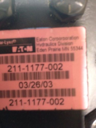 Char-lynn 211-1177-002 / eaton 211-1177 steering control unit for sale