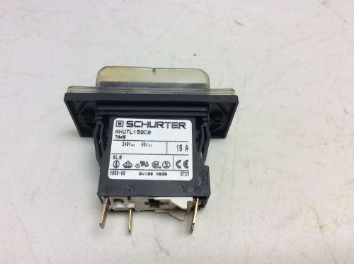 Schurter AHUTL150C0 Start Stop Push Button 240 VAC 60 VDC 15 Amp