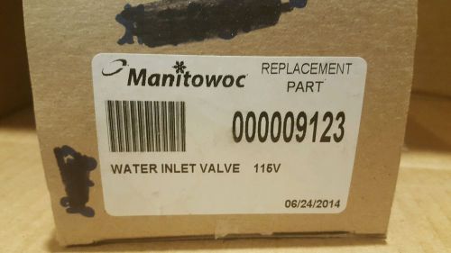 NEW MANITOWOC 000009123 WATER INLET VALVE 115v.