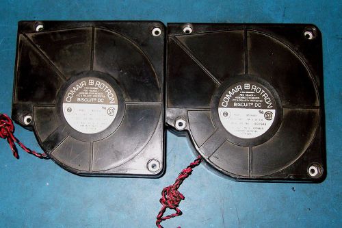 2PC 24VDC BLOWER FAN LOT - ROTRON PN BD24A6X - NOS