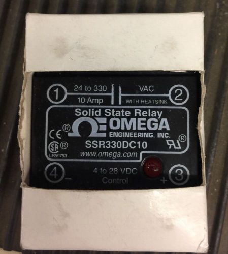 OMEGA SSR330DC10 SOLID STATE RELAY Lot Of 4ea.  New