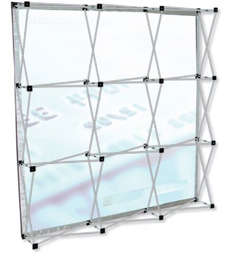 NEW Testrite Presto Trade Show Wall 7x7 Display Pop Up Booth FRAME ONLY Backdrop